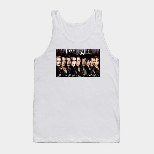 Twilight Movie Cast Signed Fan Tank Top by Stephensb Dominikn